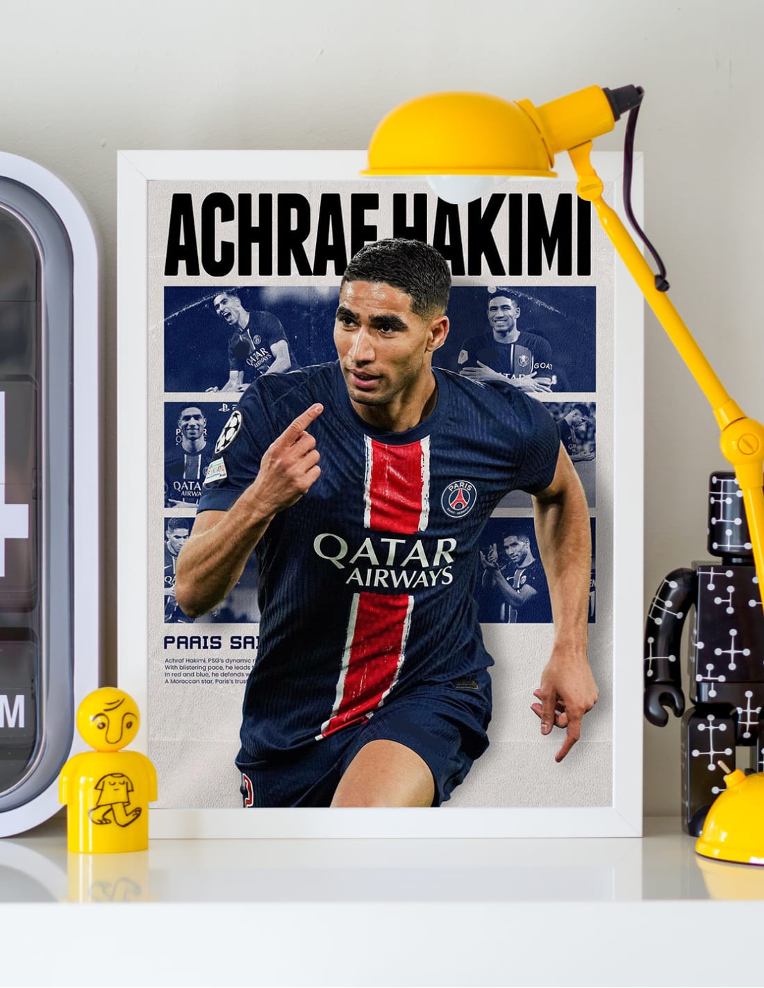 affiche achraf hakimi psg