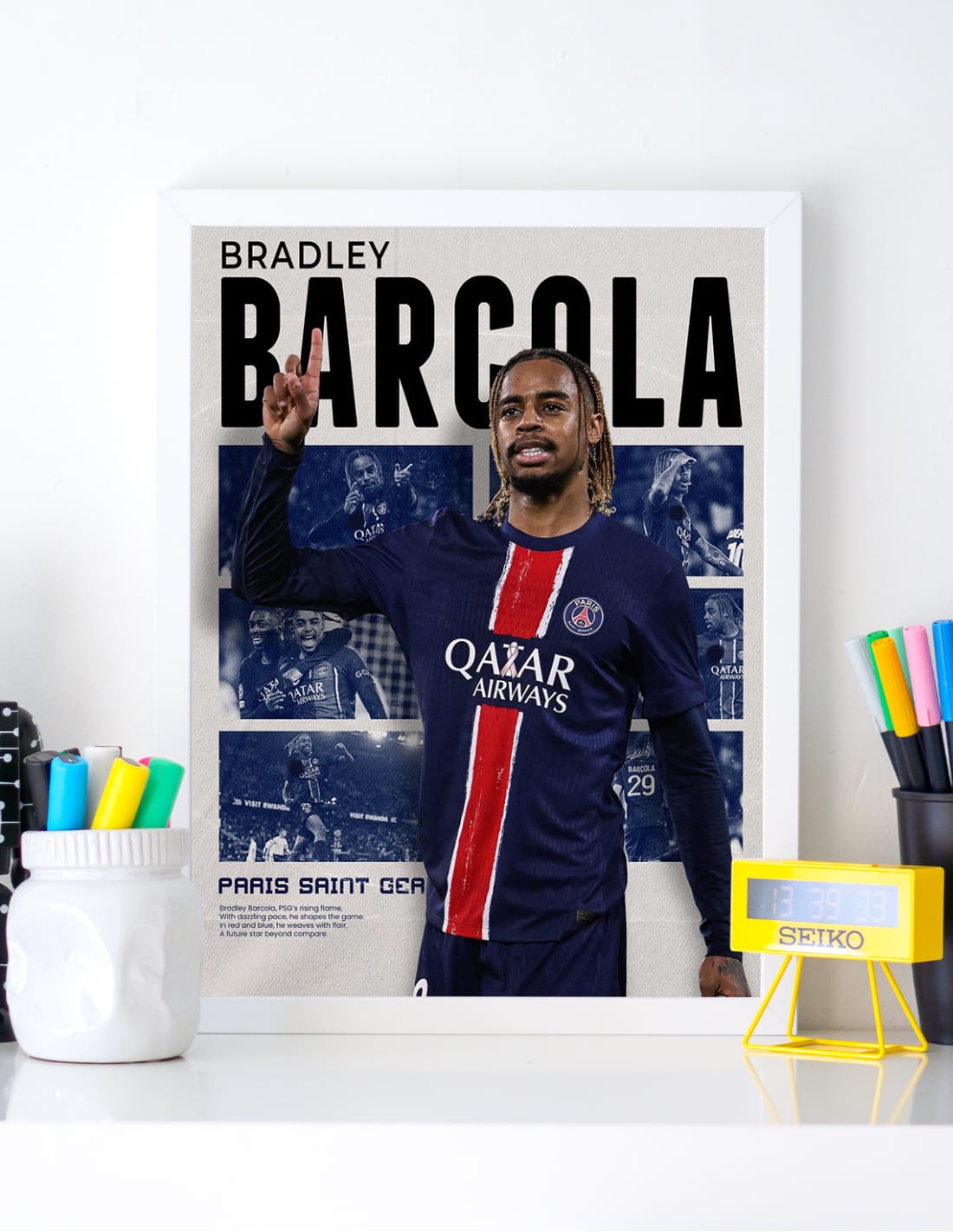 affiche barcola psg