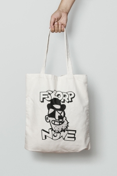 Tote bag cartoon x Nowe