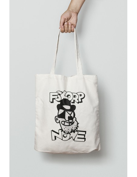 Tote bag cartoon x Nowe