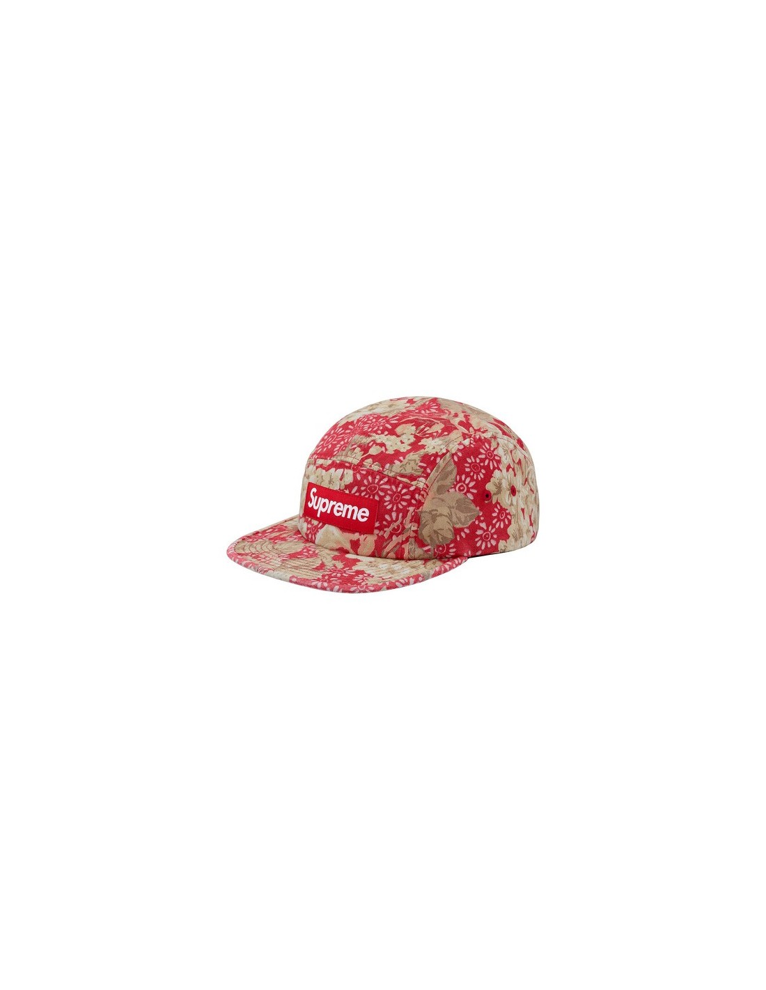 Supreme washed chino twill camp cap floral - 5 panel | Fskorp Ltd