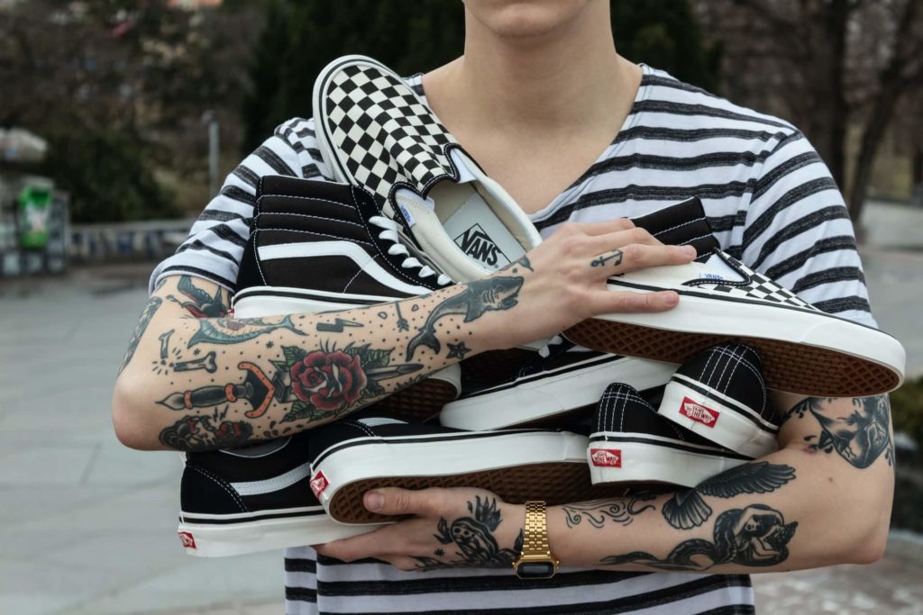 sneakers vans achetees pendant les ventes privees