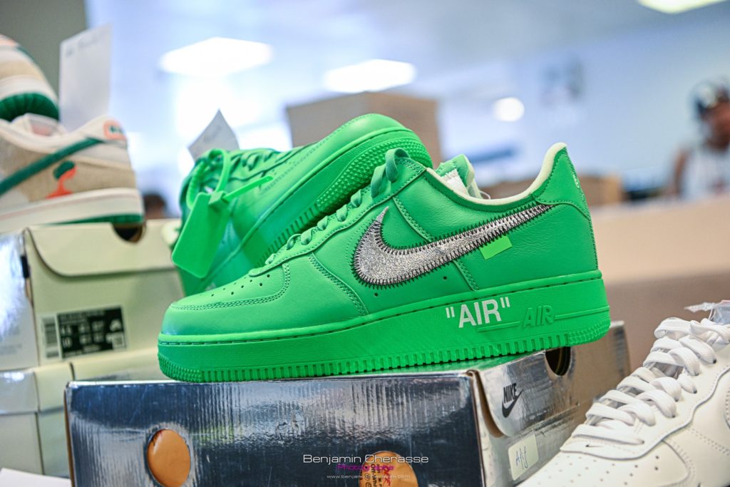 sneakers air force off white green