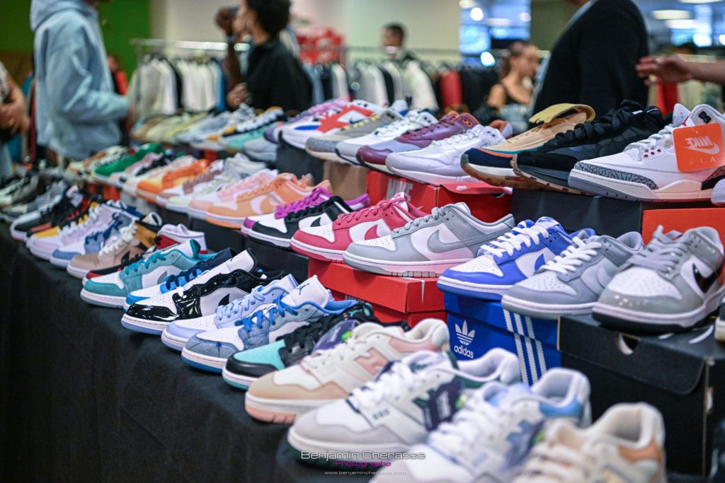 vente de sneakers