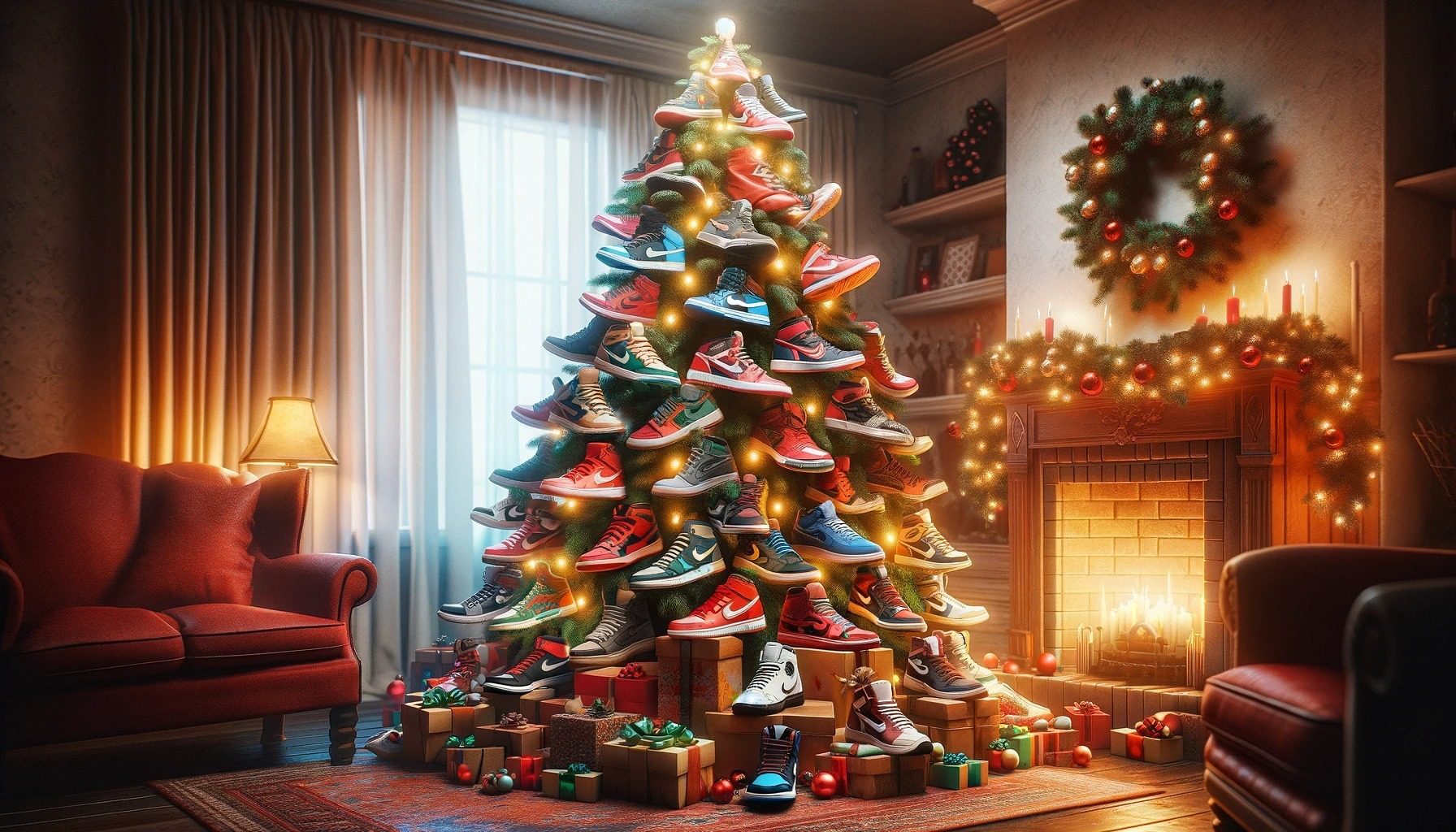 Comment faire un sapin de noël sneakers ? - Sneakeys