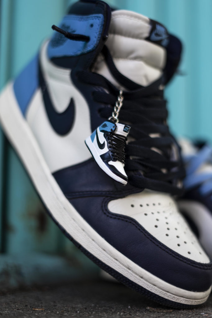 mini sneakers jordan 1 blue