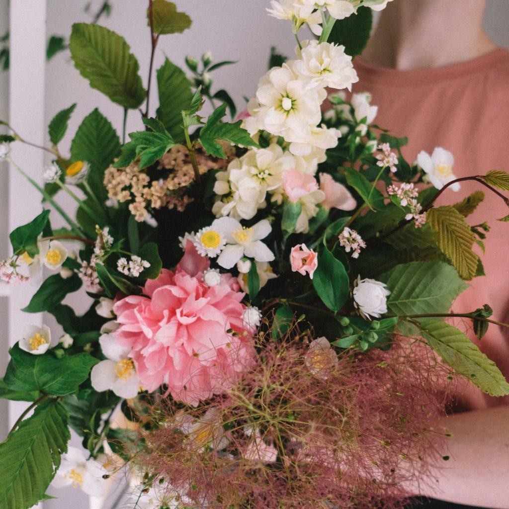 bouquet de fleurs saint valentin