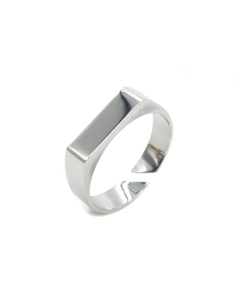 bague discrete homme