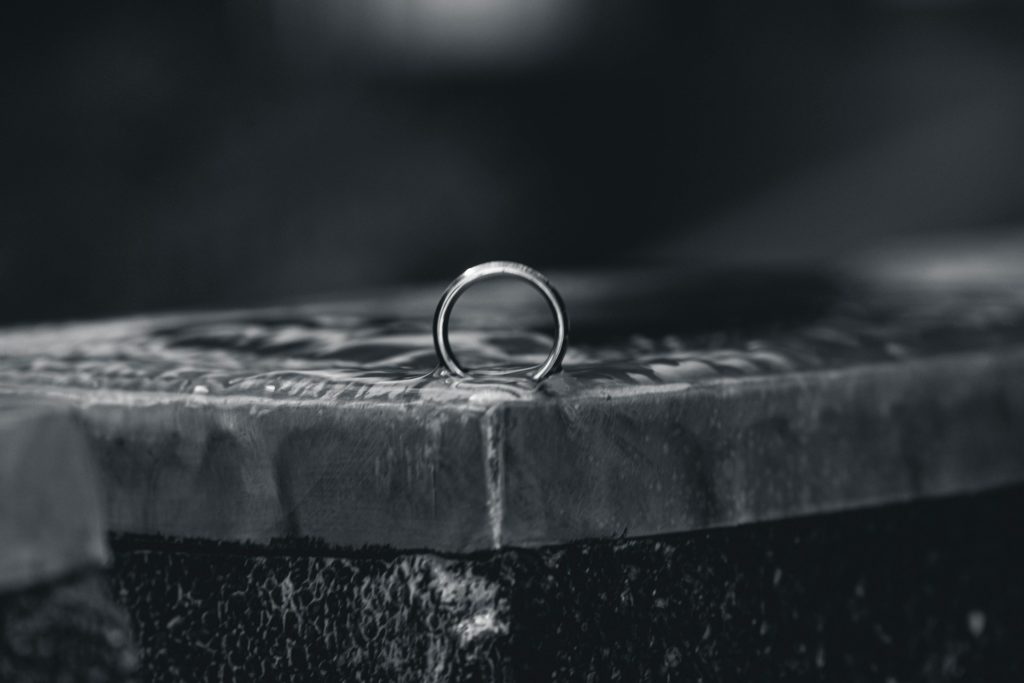 bague en acier inoxydable