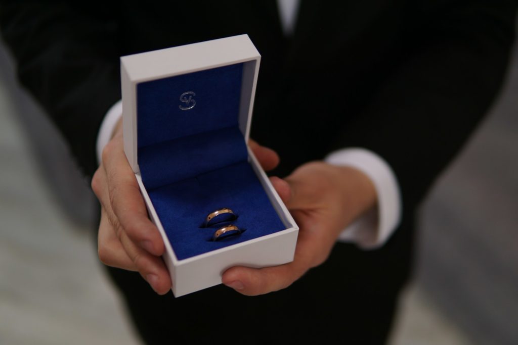 coffret de bagues homme