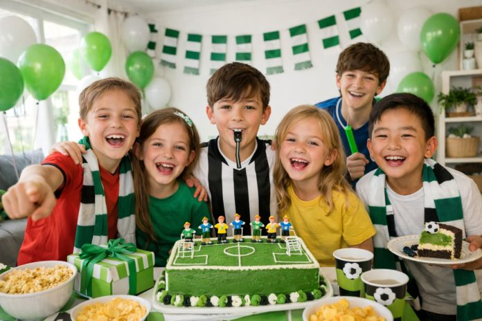 anniversaire football enfants